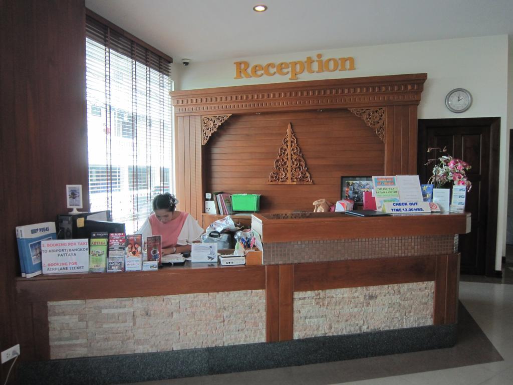 The New Eurostar Jomtien Beach Hotel Bagian luar foto